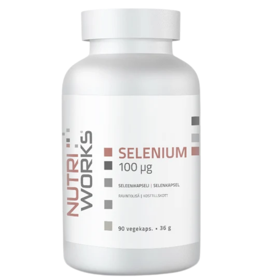 Nutri Works Selenium 100 µg - Seleenikapseli 90 kaps.