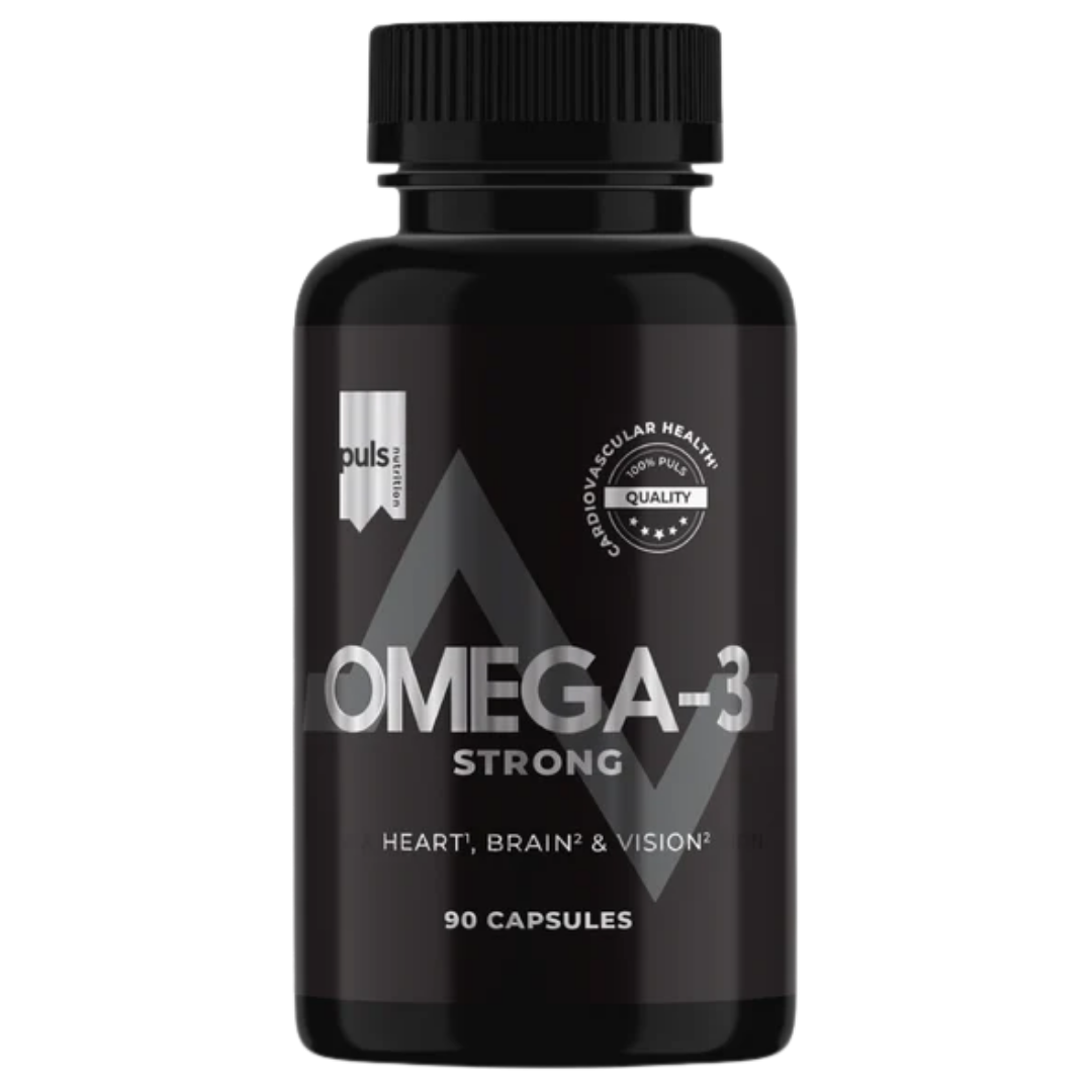 Puls Nutrition Omega-3 Strong - Kalaöljykapseli 90 kaps.