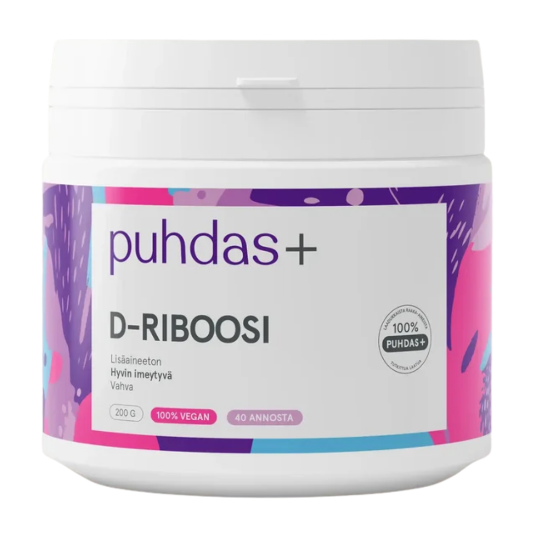 Puhdas+ D-riboosi 200 g