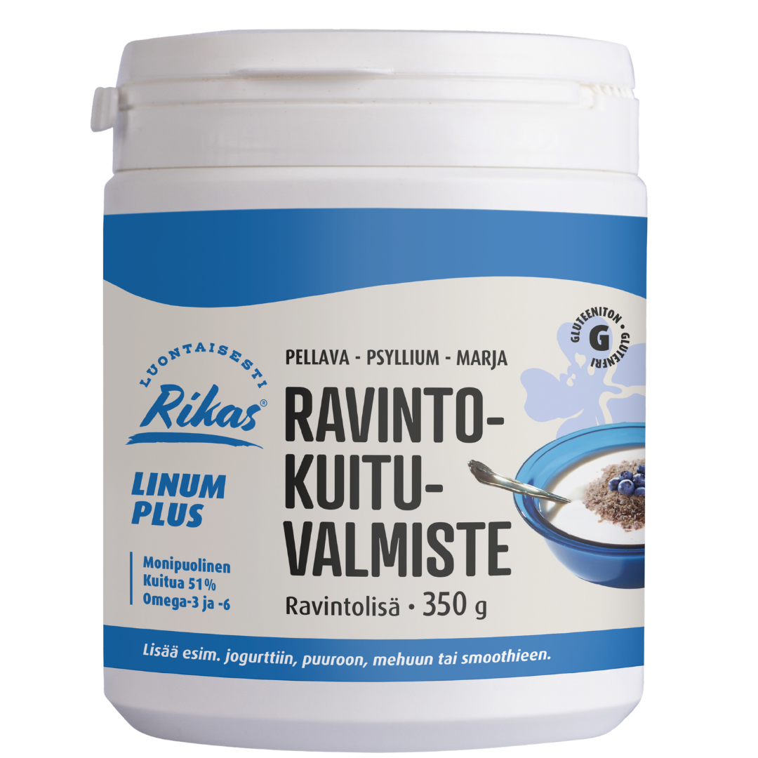 Rikas Linum Plus - Ravintokuituvalmiste 350 g