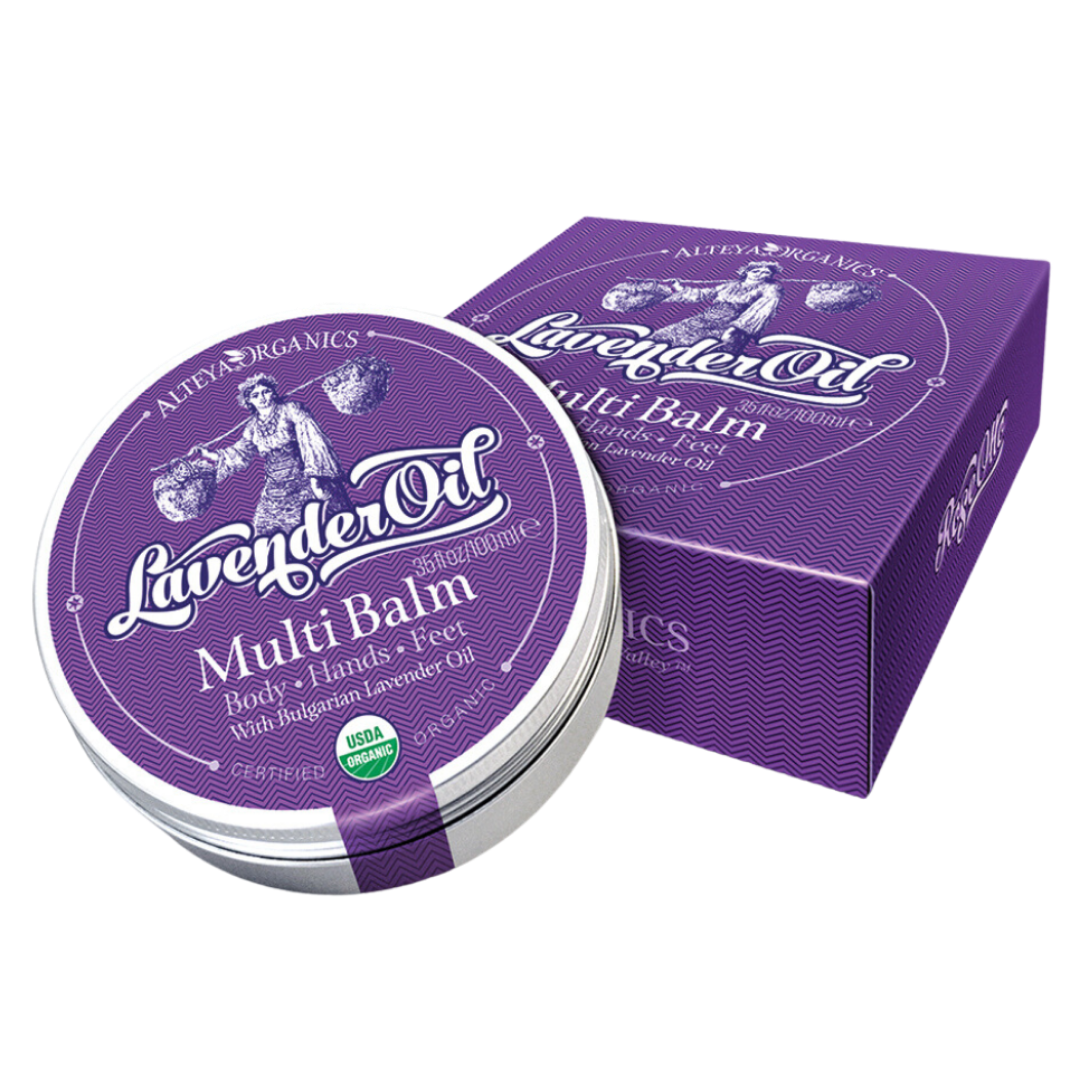 Alteya Organics Lavender Oil Multi Balm - Monitoimivoide Laventeli 30 g