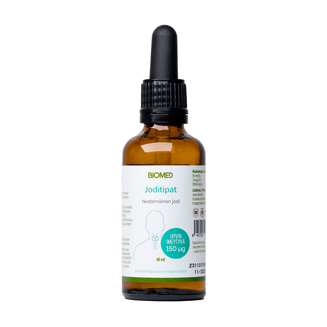 Biomed Joditipat 40 ml - Sinunapteekki.fi