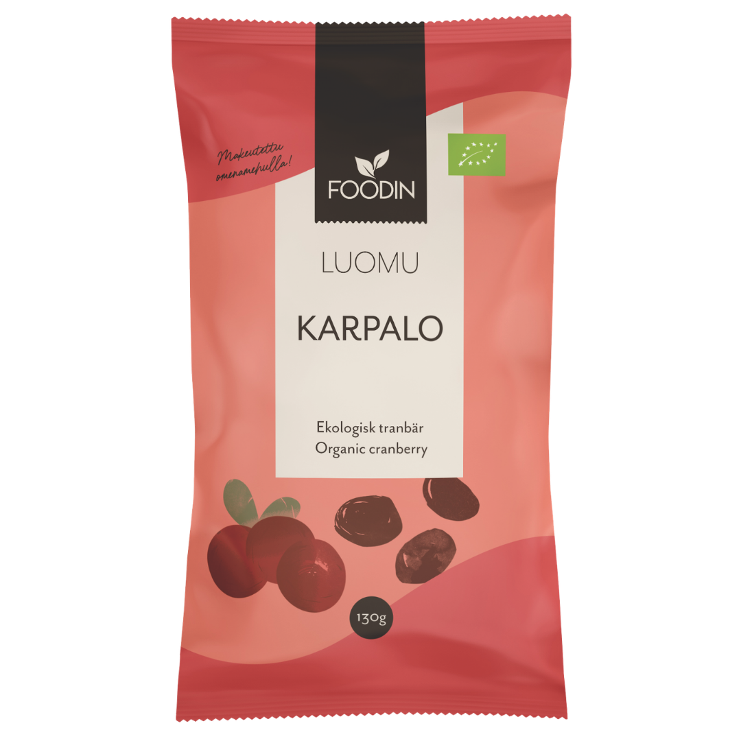 Foodin Karpalo Luomu 130 g - Sinunapteekki.fi