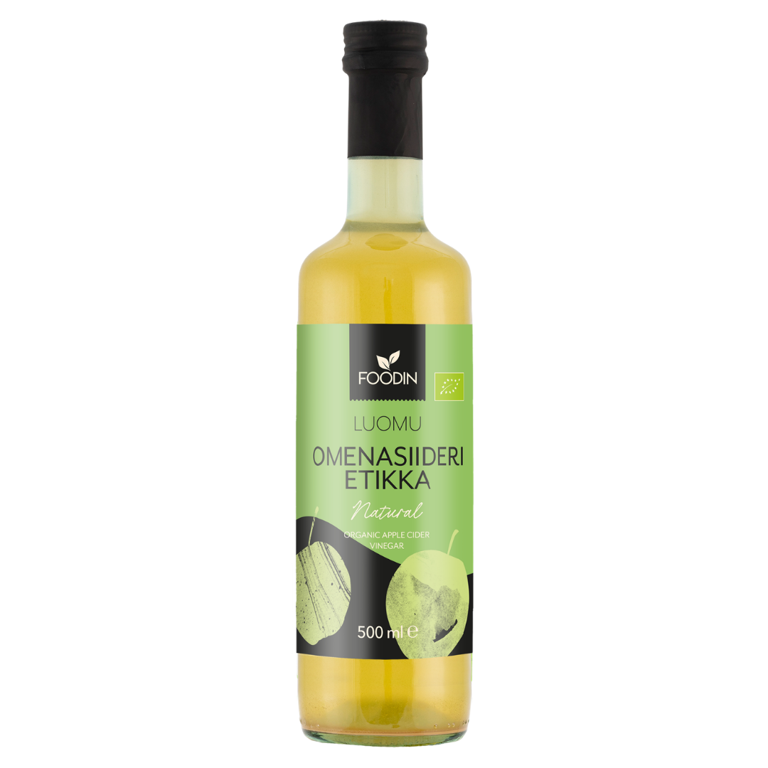 Foodin Omenasiiderietikka Luomu 500 ml - Sinunapteekki.fi