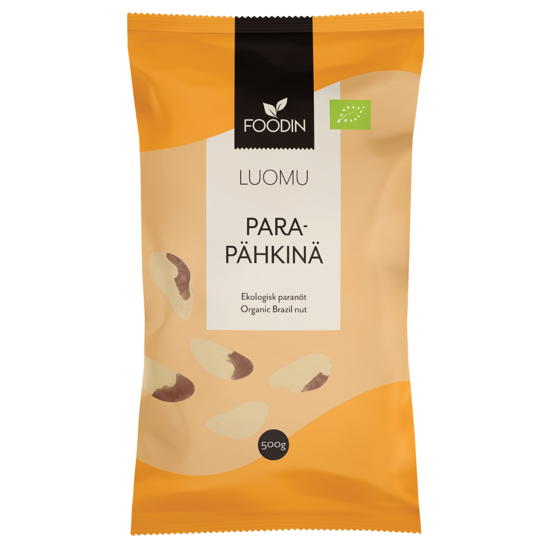 Foodin Parapähkinä Luomu 500 g - Sinunapteekki.fi