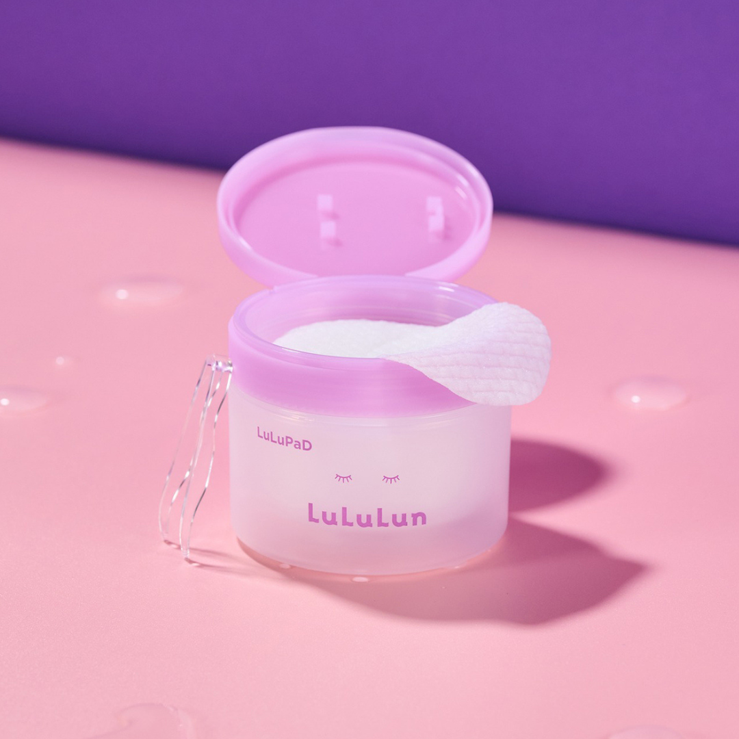 LuLuLun LuLuPad Sebum & Pore Care, kasvovesilaput, 100 ml, 50 lappua, sinunapteekki.fi