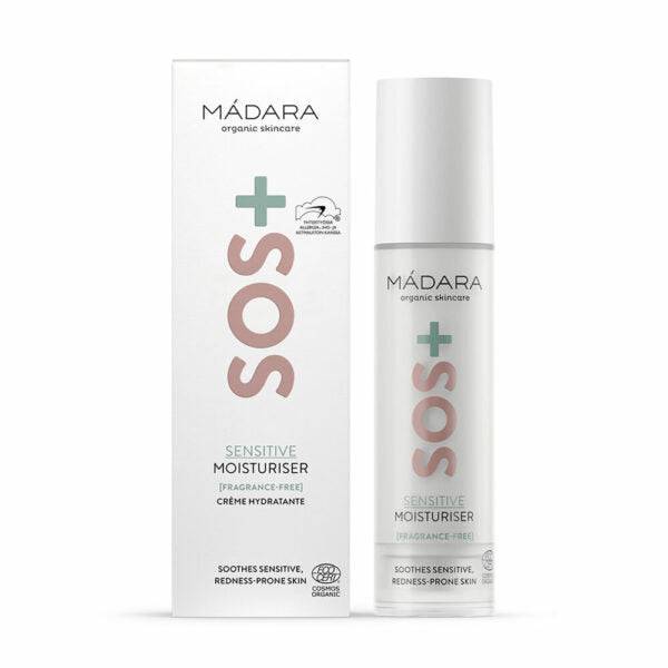 Madara SOS+ Sensitive Moisturiser - Kosteusvoide herkälle iholle 50 ml - Sinunapteekki.fi