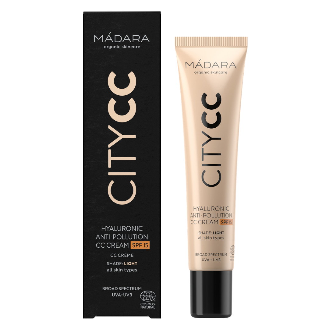 Madara Hyaluronic Anti-Pollution CC Cream SPF15 - Light - 40 ml - Sinunapteekki.fi