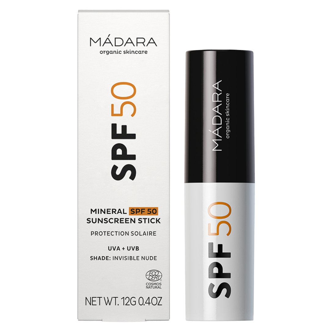 Madara Mineral Sunscreen Stick - Aurinkosuojapuikko SPF50 12 g - Sinunapteekki.fi