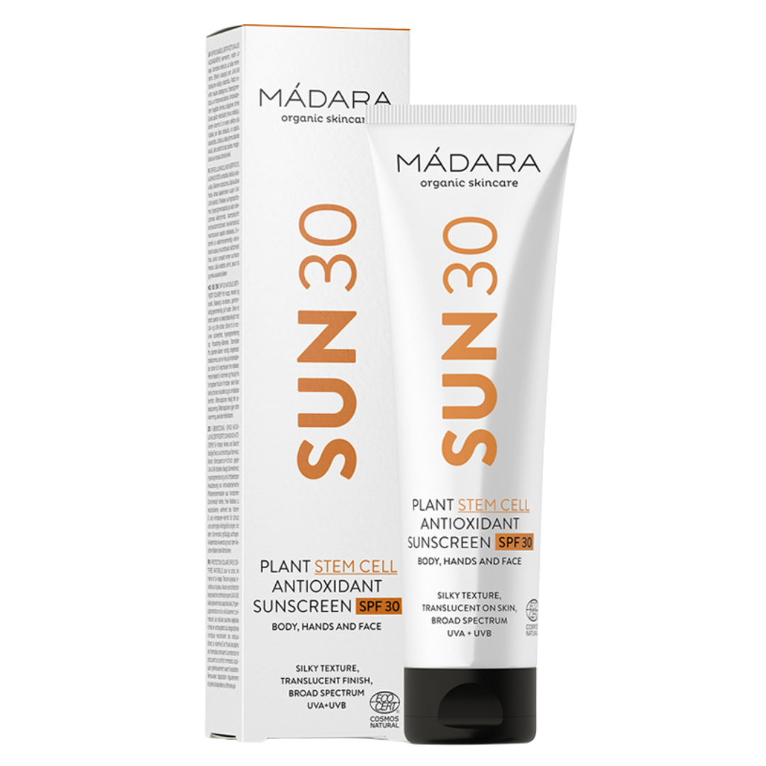 Madara Plant Stem Cell Antioxidant SPF30 Aurinkovoide vartalolle 100 ml - Sinunapteekki.fi
