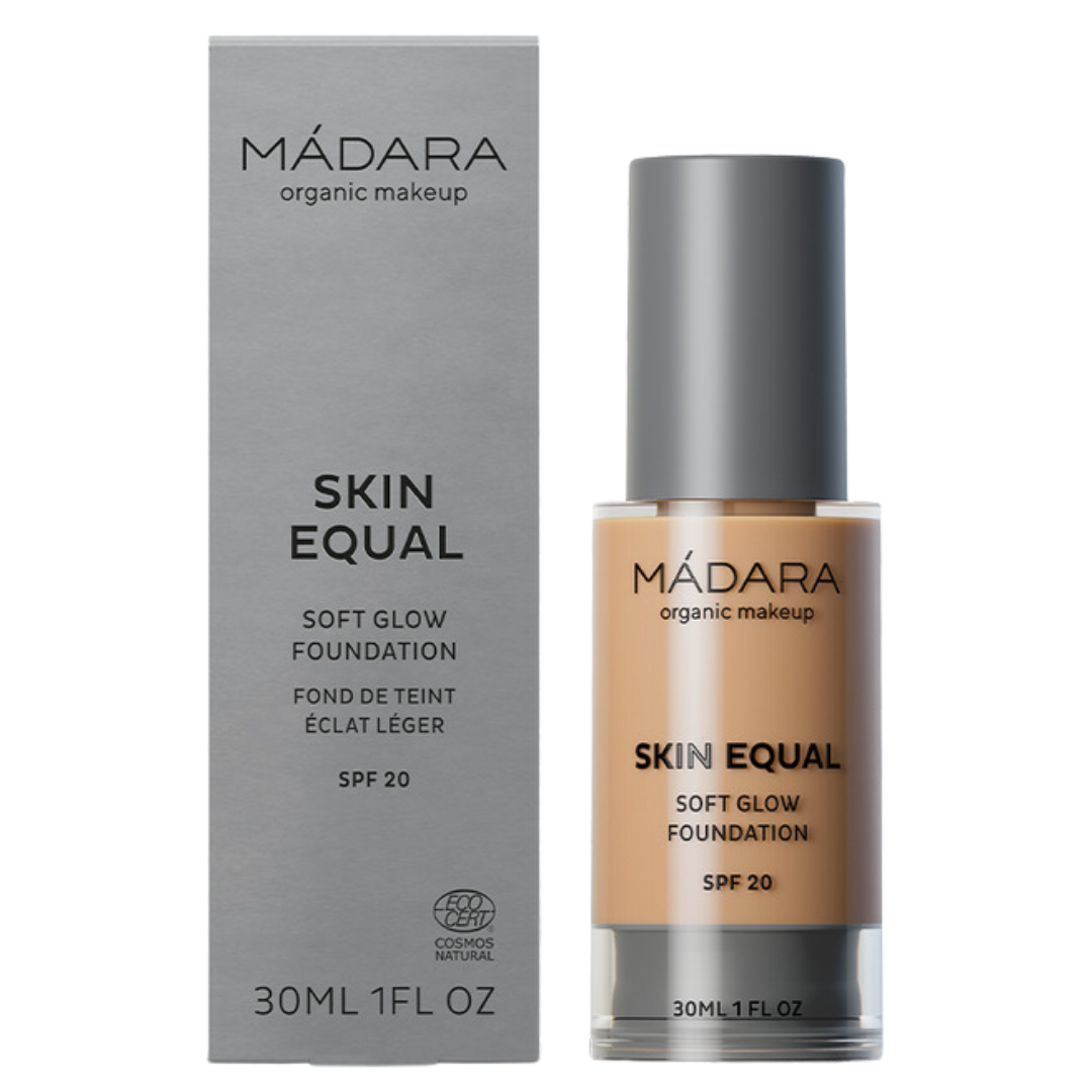 Madara Skin Equal Soft Glow Foundation - Heleyttävä meikkivoide SPF20 Sand 40 - Sinunapteekki.fi