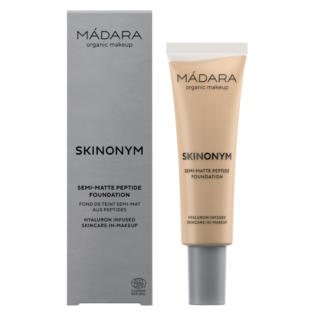 Madara Skinonym Semi-Matte Peptide Foundation - Puolimatta meikkivoide True Beige 35 - Sinunapteekki.fi