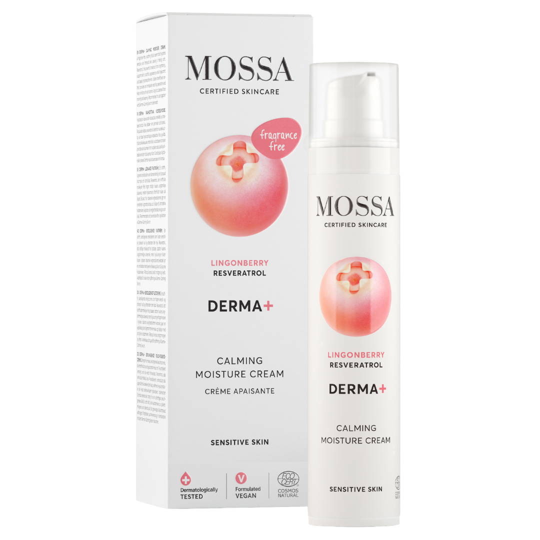 Mossa Derma+ Calming Moisture Cream - Rauhoittava kasvovoide 50 ml - Sinunapteekki.fi
