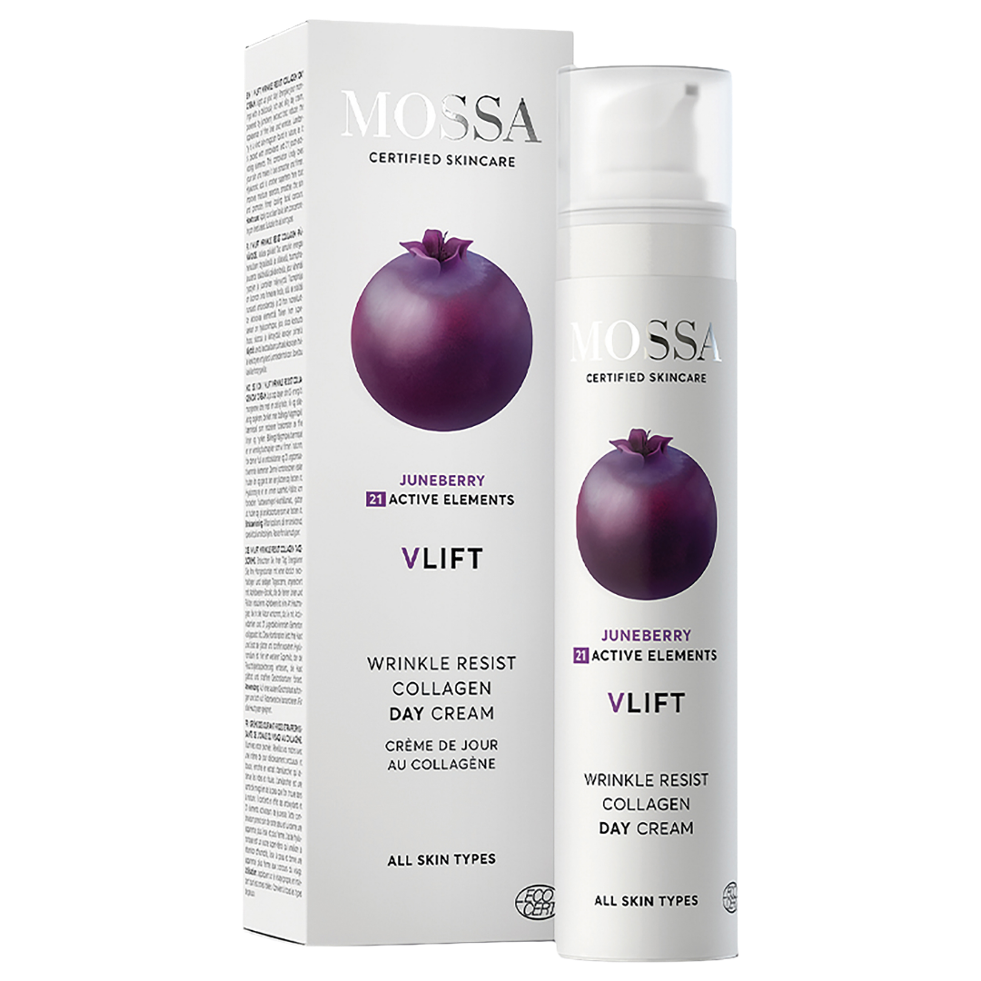 Mossa V Lift Wrinkle Resist Collagen Day Cream - Kiinteyttävä päivävoide 50 ml - Sinunapteekki.fi