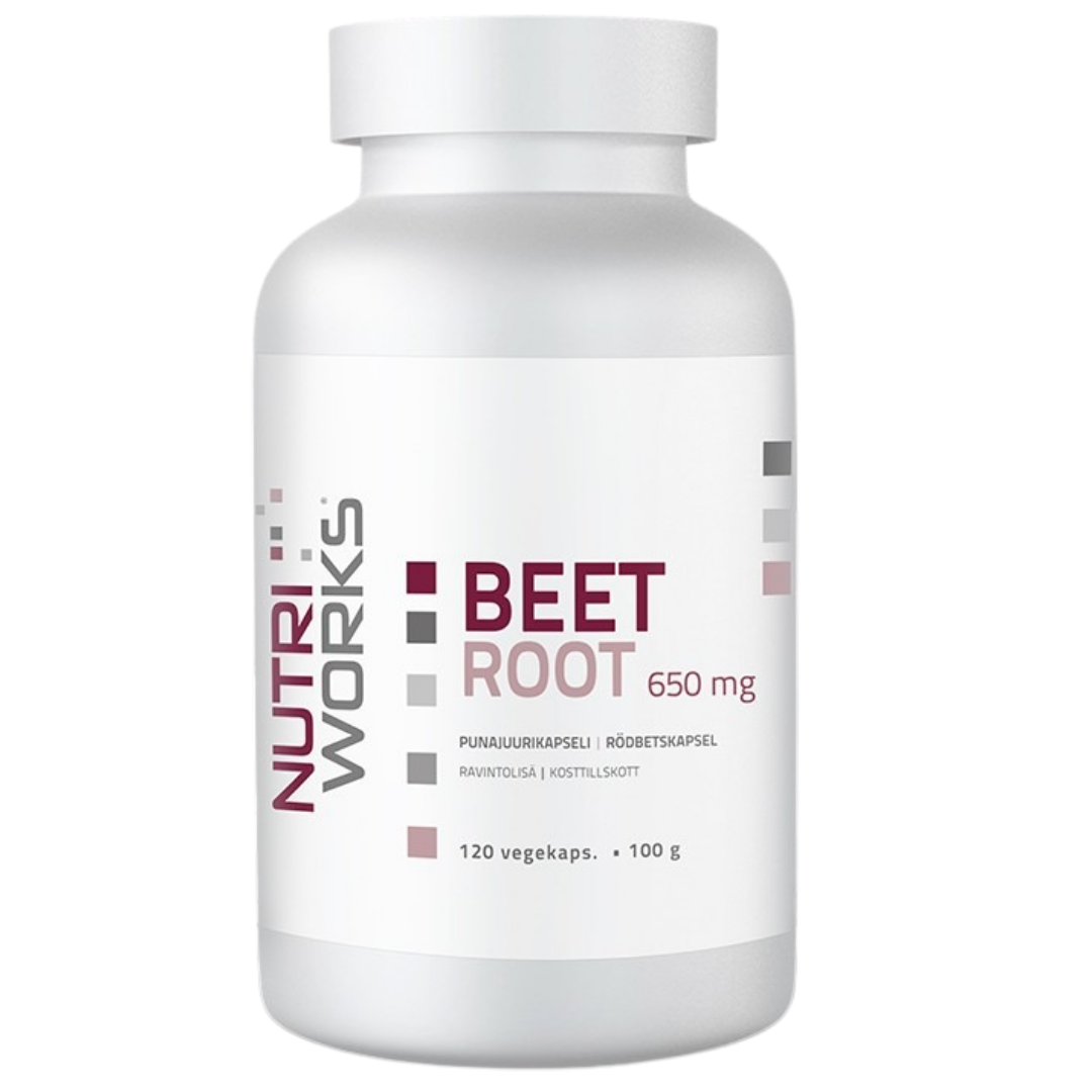 Nutri Works Beet Root - Punajuurikapseli 120 kaps.