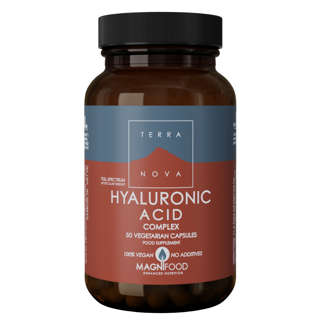 Terranova Hyaluronic Acid Complex - hyaluronihappo 50 kaps.