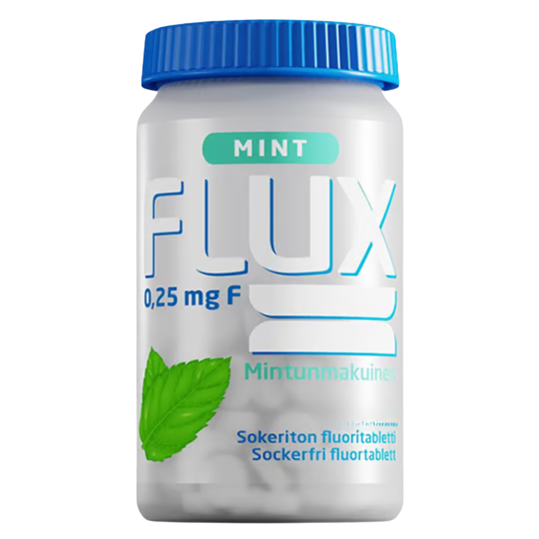 Flux Fluoritabletti Minttu 300 tabl.