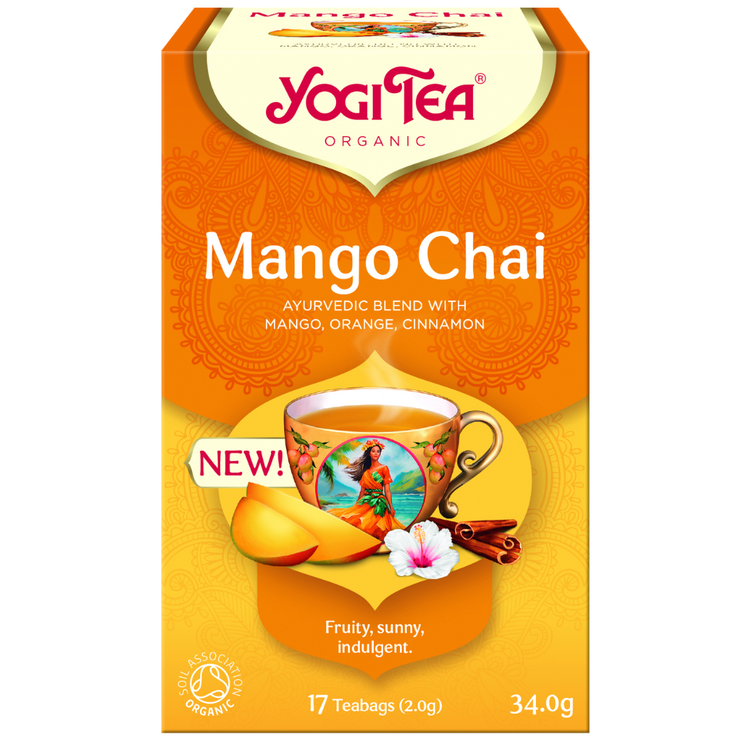 Yogi Tea Mango Chai 17 teepussia - Sinunapteekki.fi