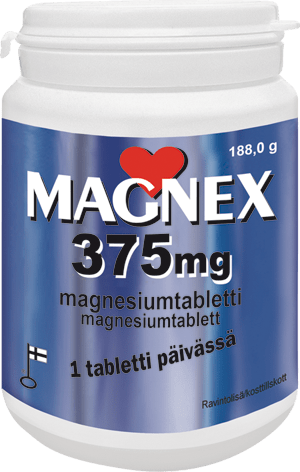 Magnex 375 mg 180 tabl. - Sinunapteekki.fi