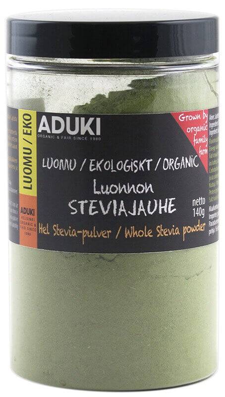 Aduki Luonnon Steviajauhe 140 g - Sinunapteekki.fi
