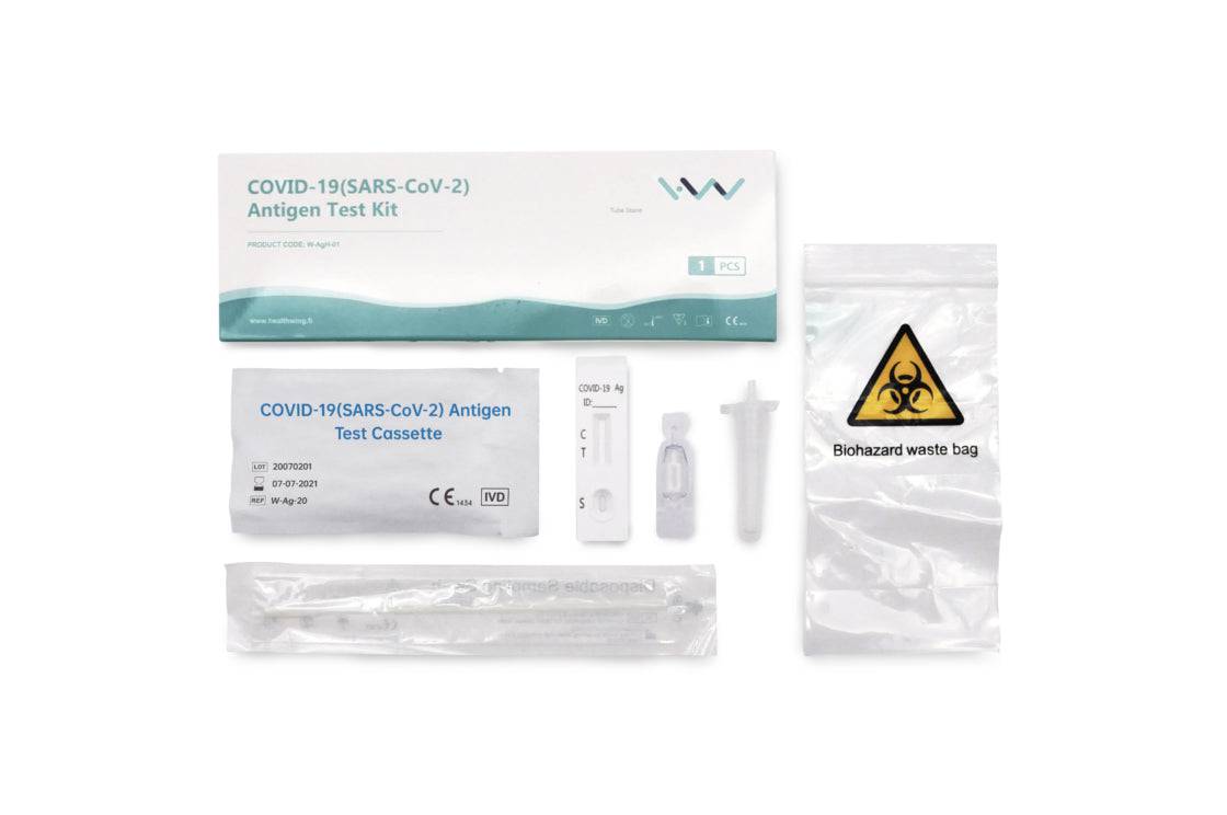 H&W COVID-19(SARS-CoV-2) - Koronatesti - Antigeenitesti 1 kpl - Sinunapteekki.fi