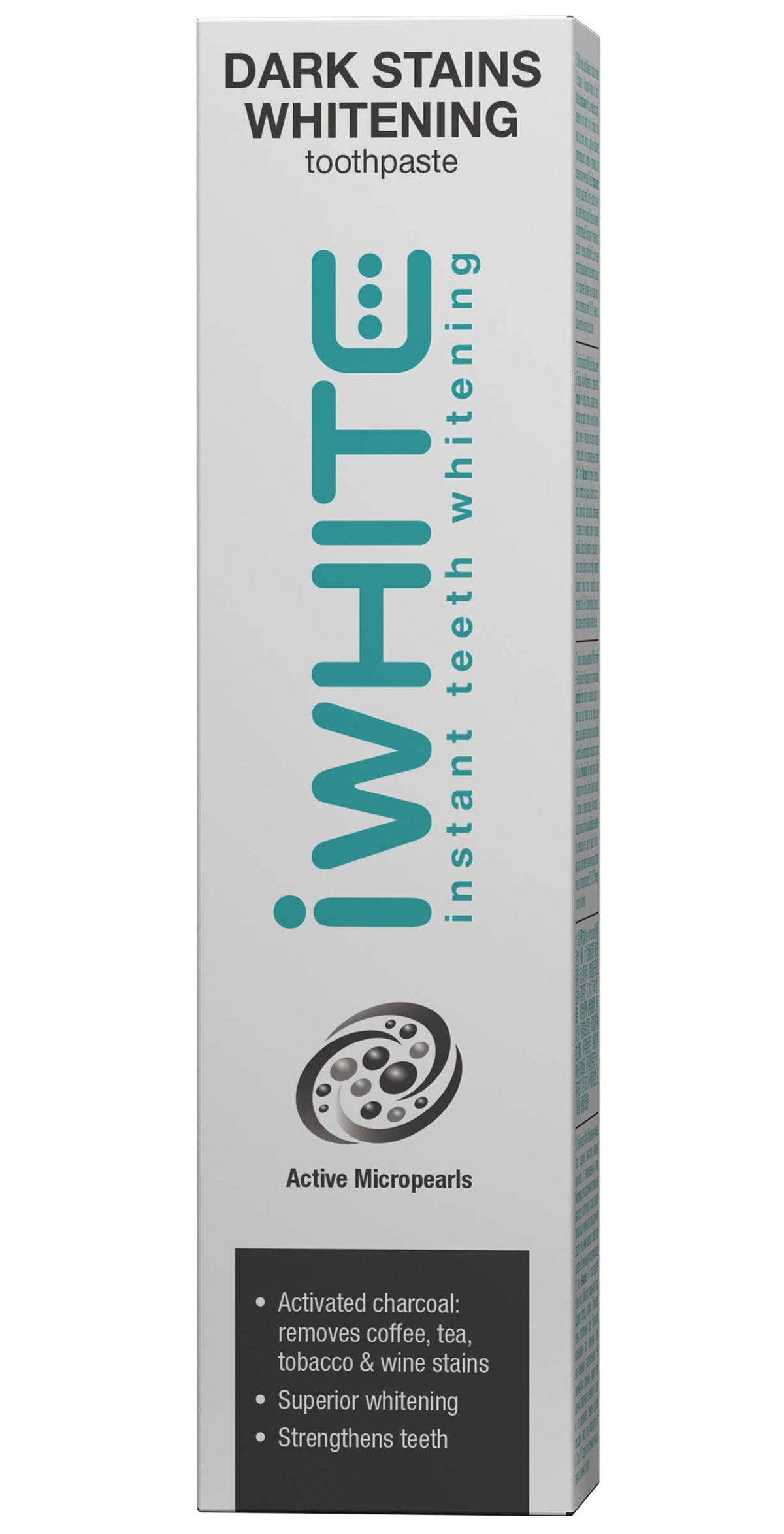 IWhite Dark Stains Whitening - Valkaiseva hammastahna 75 ml - Sinunapteekki.fi