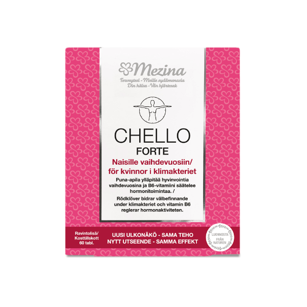 Chello Forte + B6 vitamiini 60 tabl. - Sinunapteekki.fi