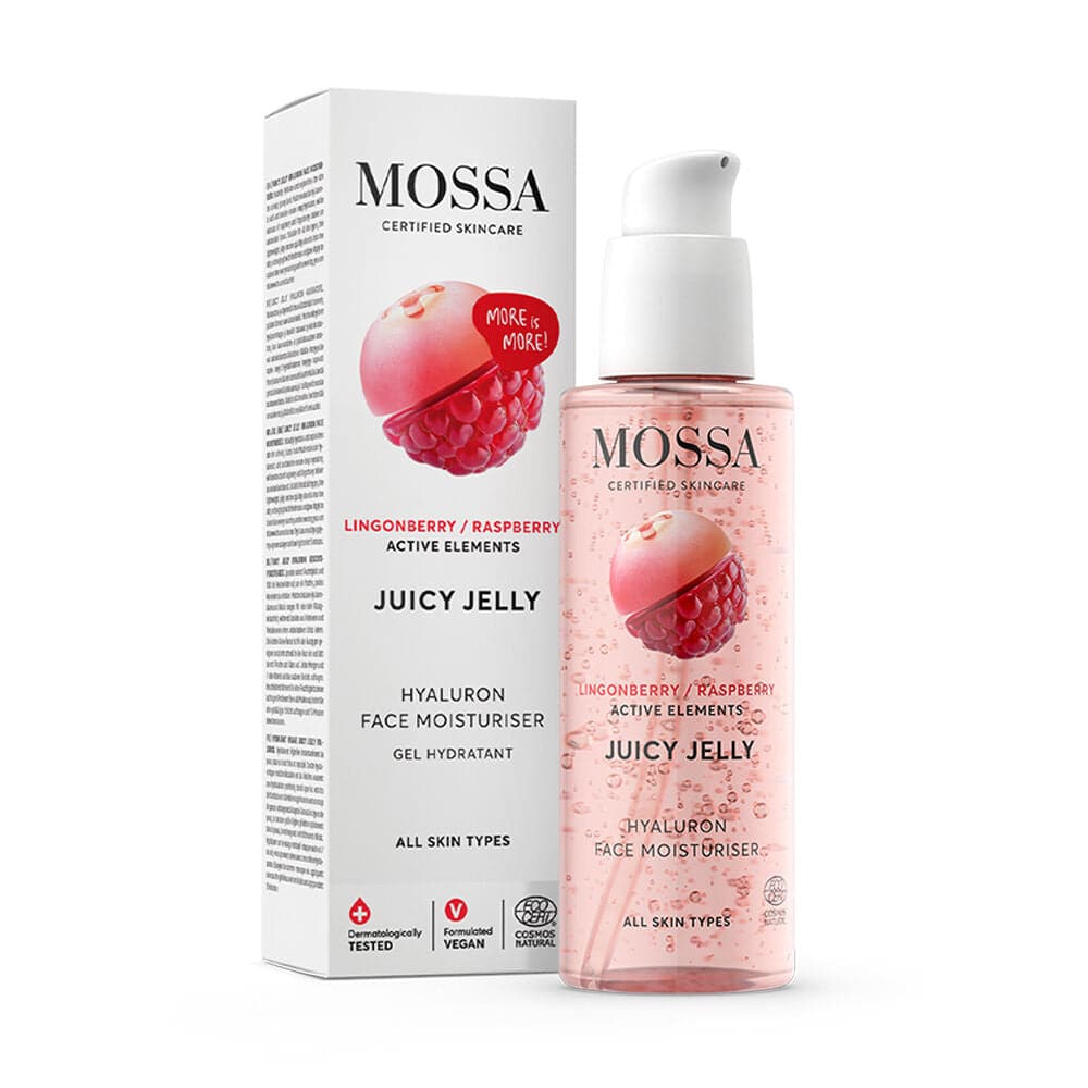 Mossa Juicy Jelly Hyaluron Face Moisturiser - Hyaluronihapposeerumi kasvoille 100 ml - Sinunapteekki.fi