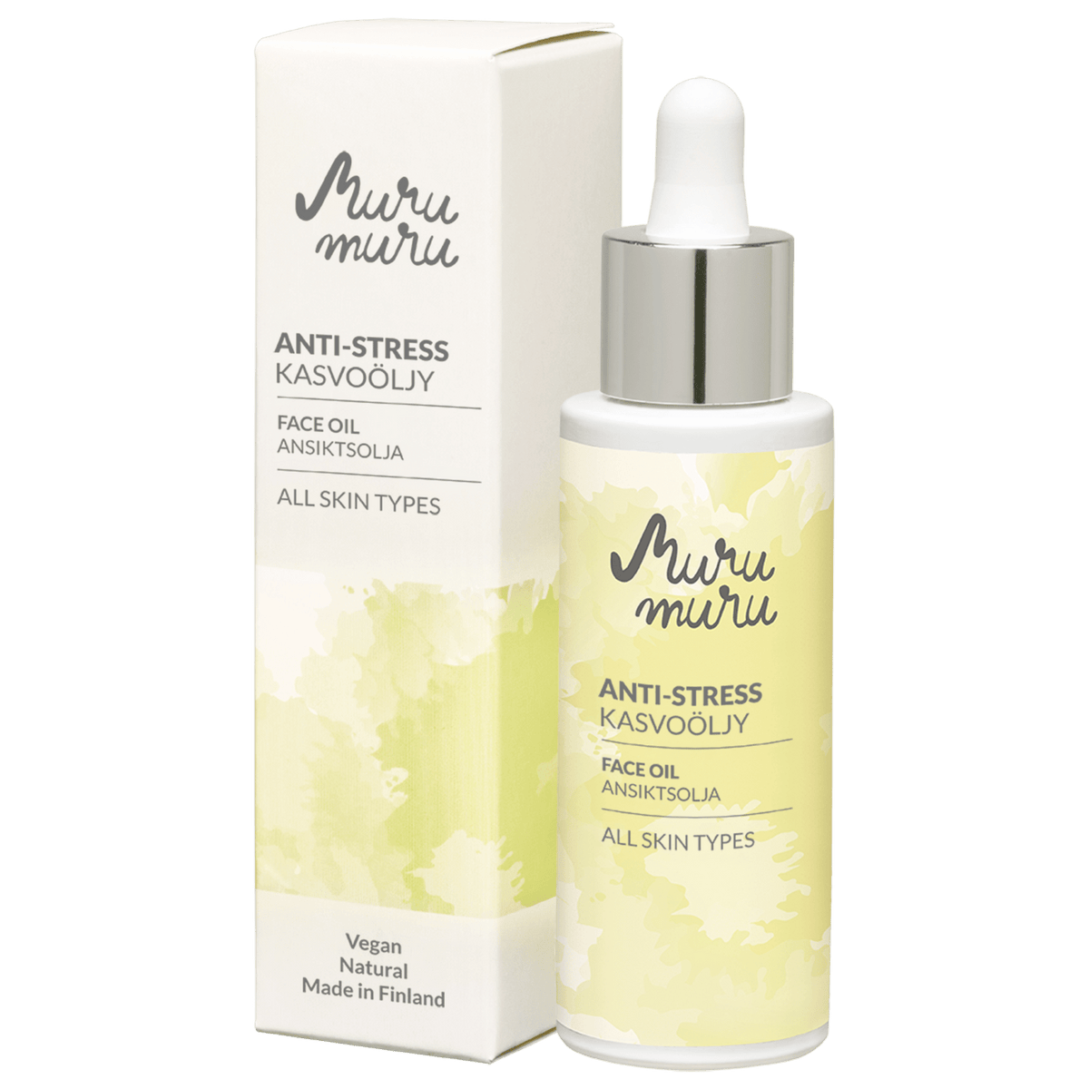 Murumuru Anti-Stress - Kasvoöljy 30 ml - Sinunapteekki.fi
