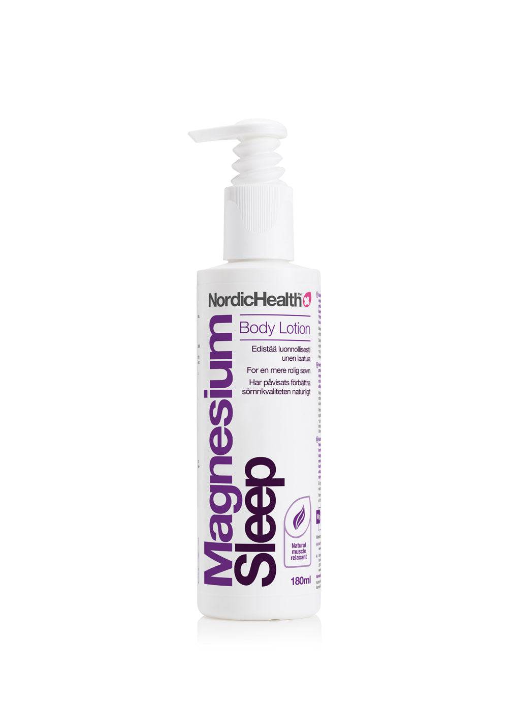 Nordic Health Magnesium Sleep Body Lotion - Vartalovoide 180 ml - Sinunapteekki.fi