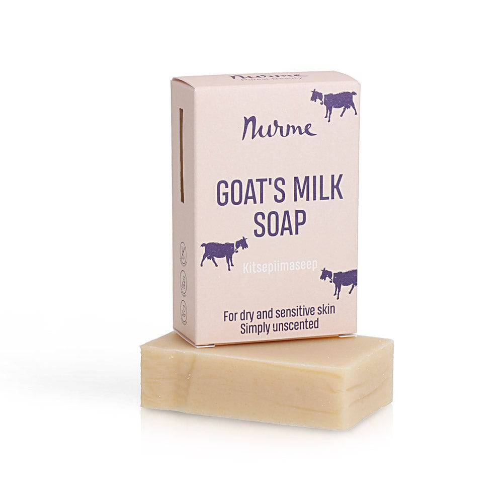 Nurme Goat's Milk Soap - Vuohenmaitopalasaippua 100 g - Sinunapteekki.fi