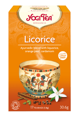 Yogi Tea Luomu Lakritsitee 17 Teepussia - Sinunapteekki.fi