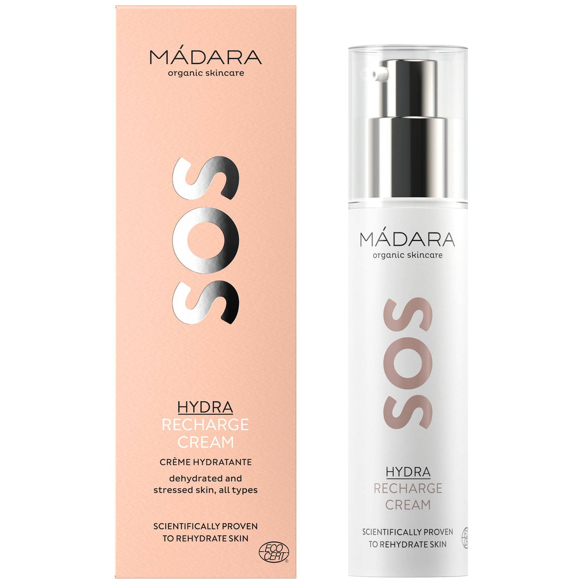 Madara SOS Hydra Recharge Cream - Kosteusvoide 50 ml - Sinunapteekki.fi