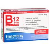 FennoVita B12 1000 µg + B6 & Foolihappo 100 tabl.