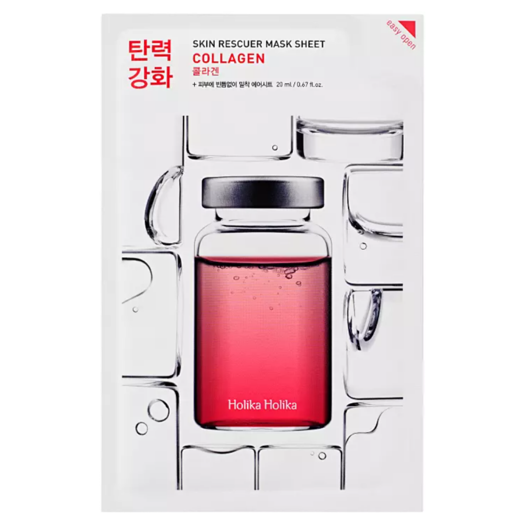 Holika Holika Skin Rescuer Mask Sheet Collagen - Kasvonaamio 1 kpl