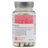 Uudistunut Monilac Multi - Maitohappobakteeri 80 kaps, sinunapteekki.fi