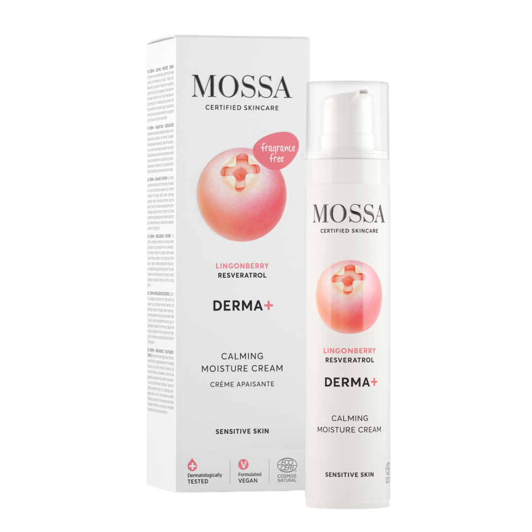 Mossa Derma+ Calming Moisture Cream  - Rauhoittava kasvovoide 50 ml