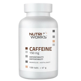 Nutri Works Caffeine 150 mg - Kofeiinitabletti 120 tabl.