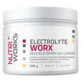 Nutri Works Electrolyte Worx - Elektrolyyttijauhe Marja & Sitruuna 300 g