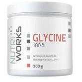 Nutri Works Glycine 100 % - Glysiinijauhe 200 g