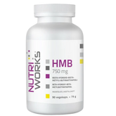 Nutri Works HMB 750 mg - Beeta-hydroksi - beeta - metyyliburaattikapseli 90 kaps.