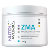 Nutri Works ZMA - magnesium- sinkki - B6-vitamiinijauhe 200 g