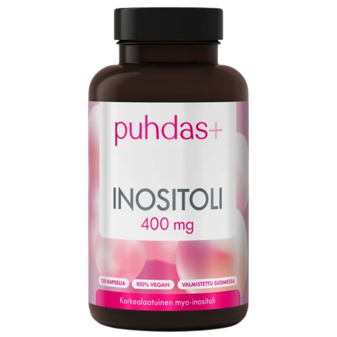 Puhdas+ Inositoli 400 mg 120 kaps.