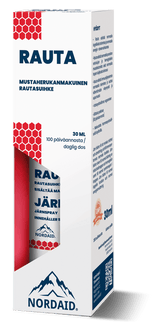 Nordaid Rauta suusuihke 30 ml (Mustaherukanmakuinen) - Sinunapteekki.fi
