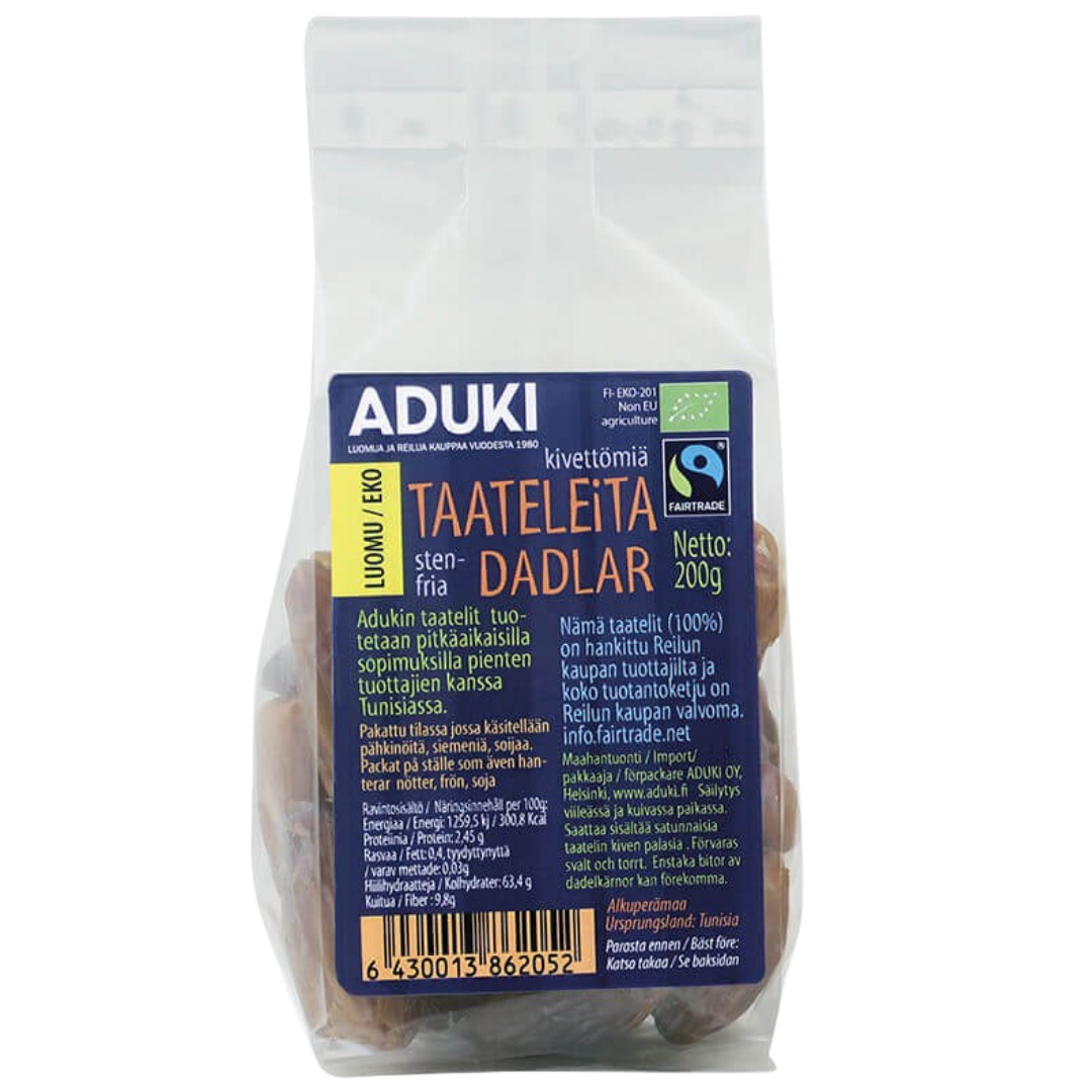 Aduki Kuivattu kivetön taateli 200 g - Sinunapteekki.fi