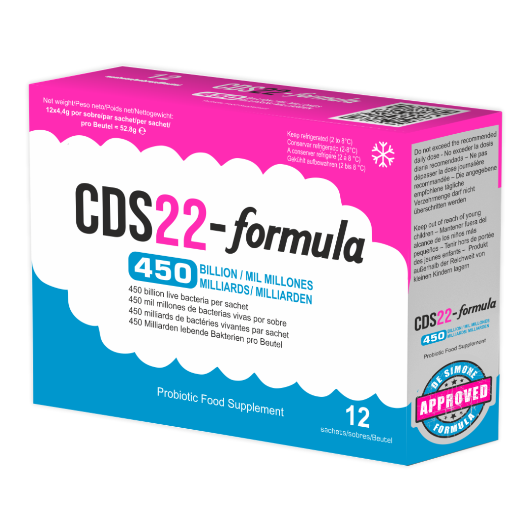 CDS22-formula 450 miljardia -  Maitohappobakteerijauhe 12 annospussia