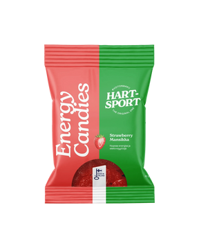 Hart-Sport Energiakarkit Mansikka 18 x 80 g TUKKUPAKKAUS - Päiväys 10/2026
