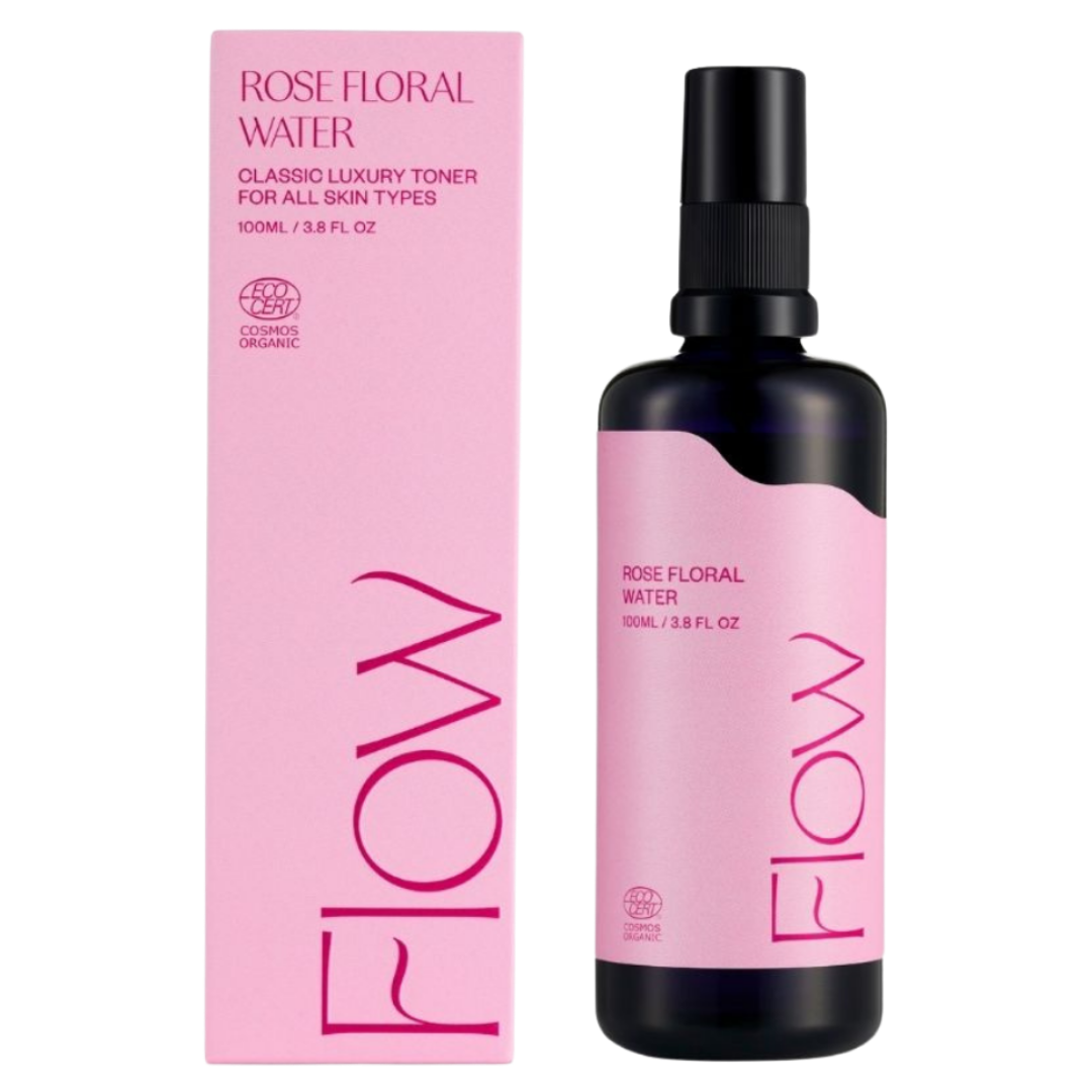 Flow Rose Floral Water - Luomu Ruusuvesi 100 ml - Sinunapteekki.fi