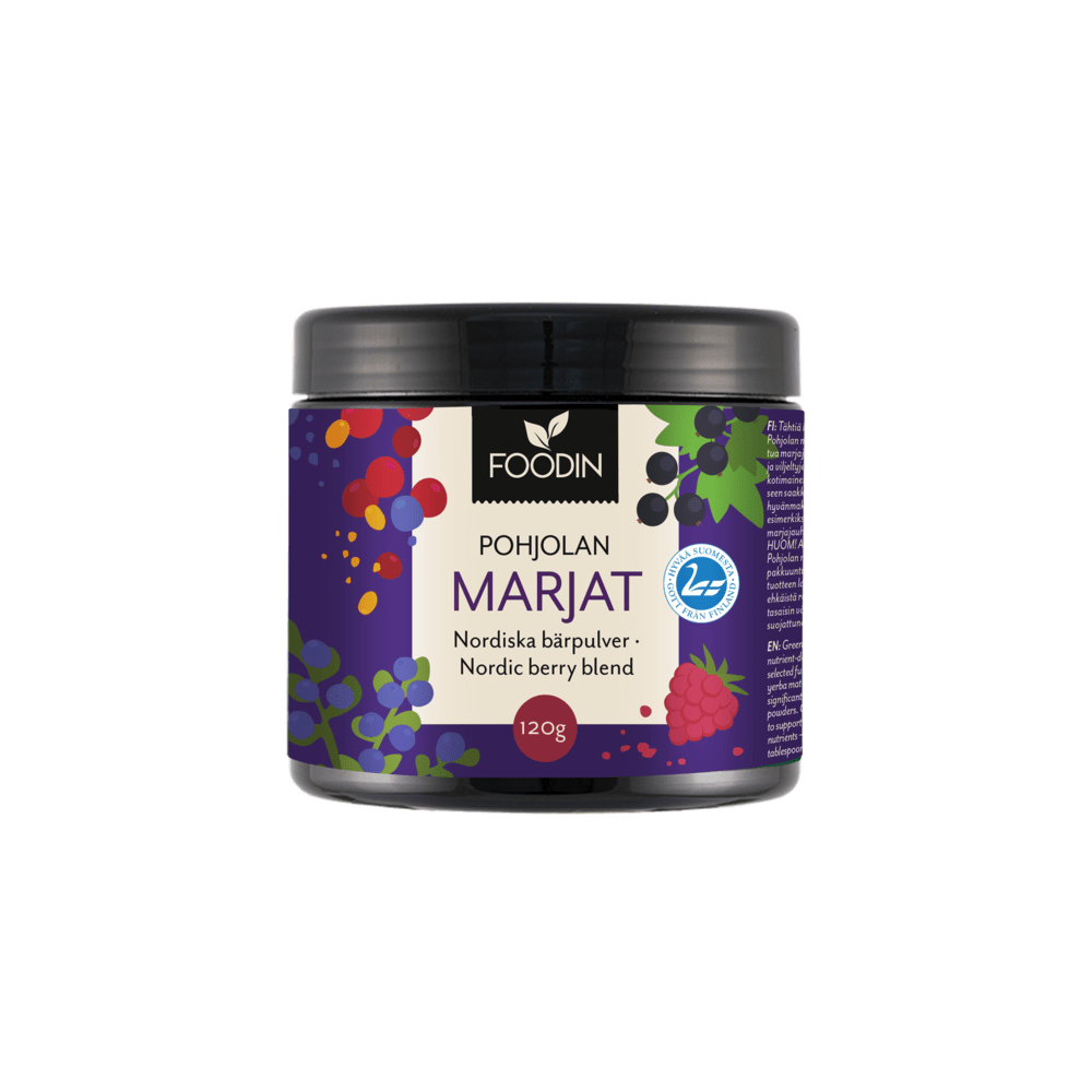 Foodin Pohjolan Marjat 120 g - Sinunapteekki.fi