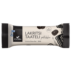 Foodin Lakritsitaatelipatukka 35 g - Sinunapteekki.fi